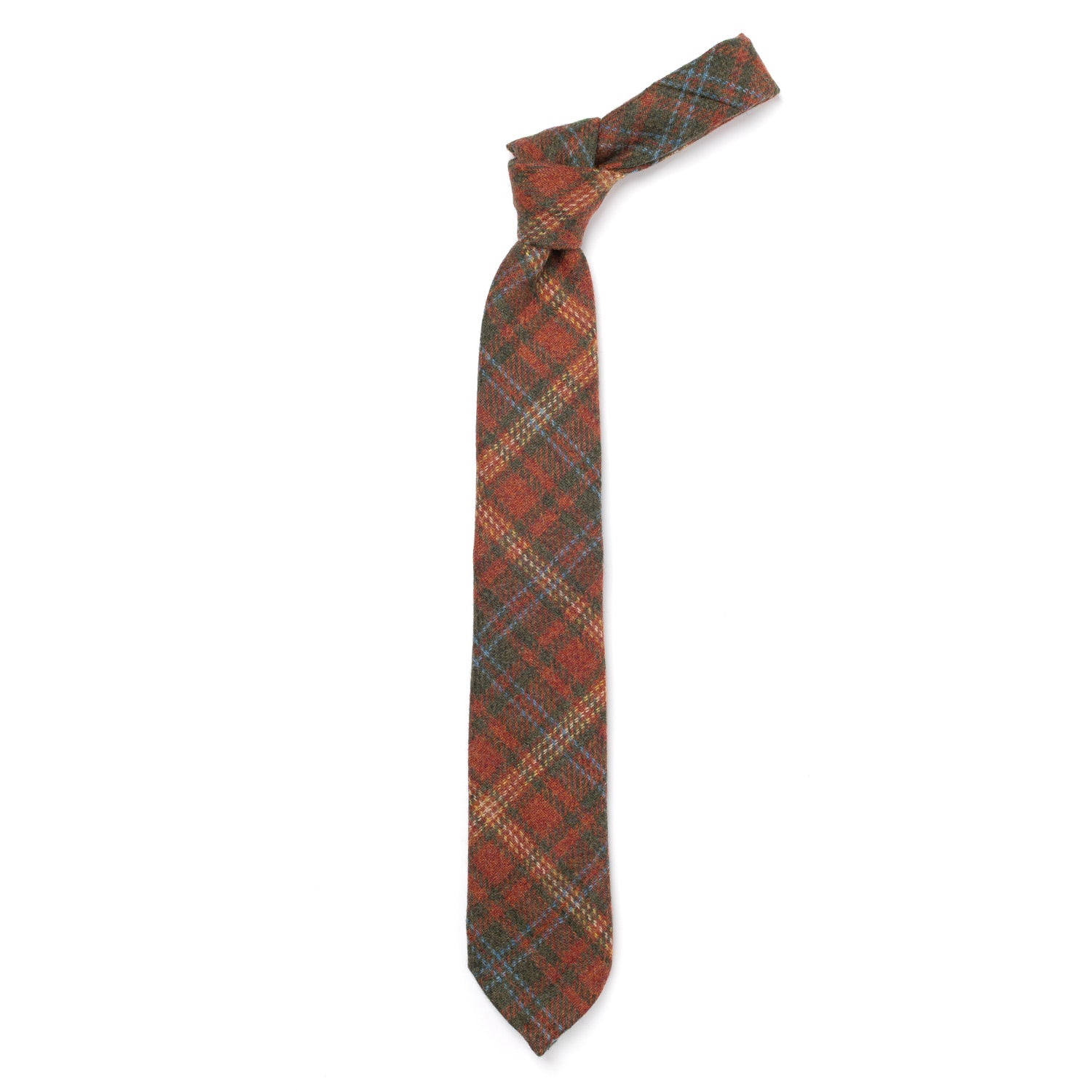 Limited Deadstock Edition: Krawatte "Vintage Tweed Wool" aus reiner Wolle - Handrolliert